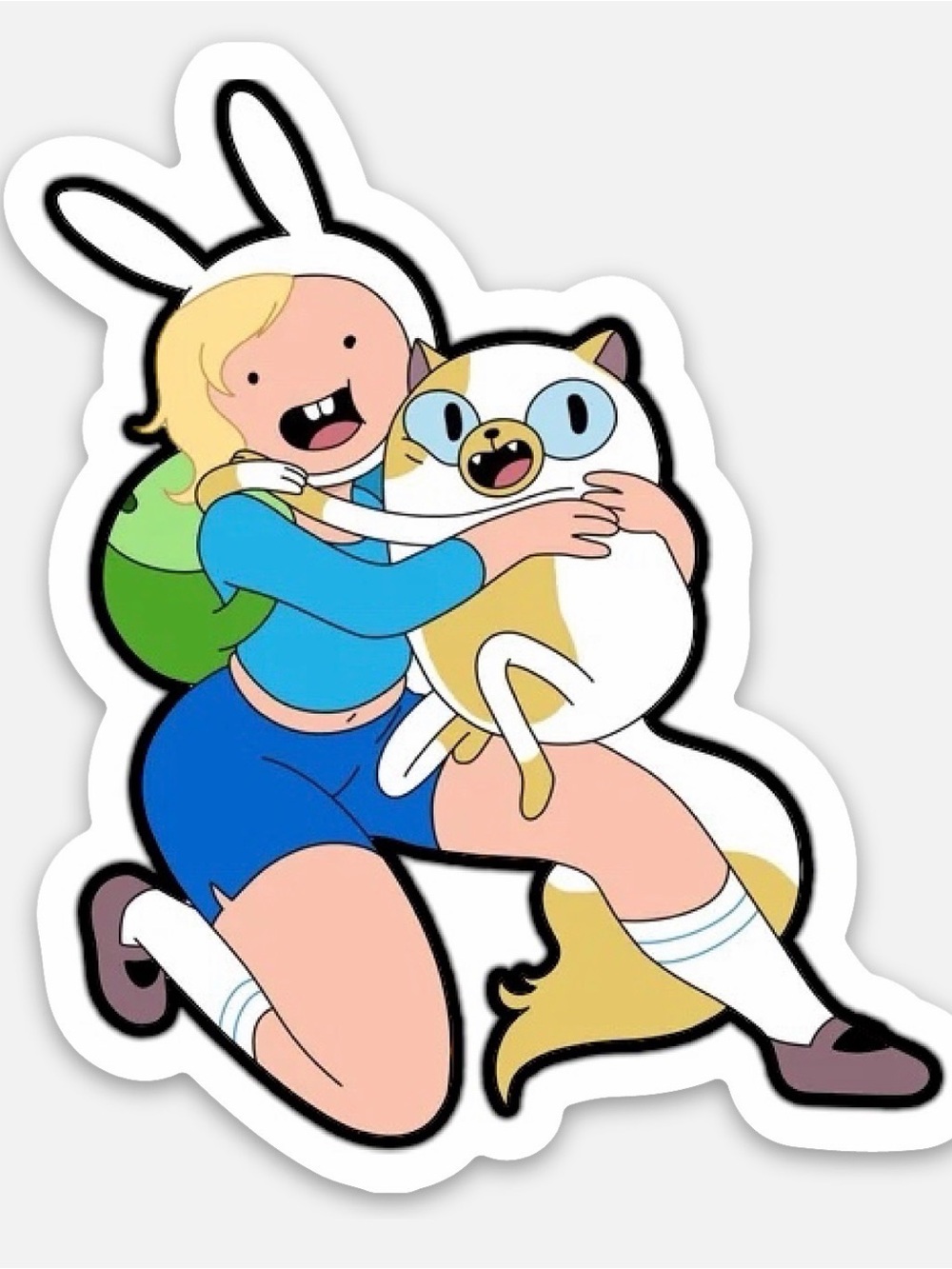 Fionna and Cake Adventure Time 3” Vinyl Die Cut Stickers